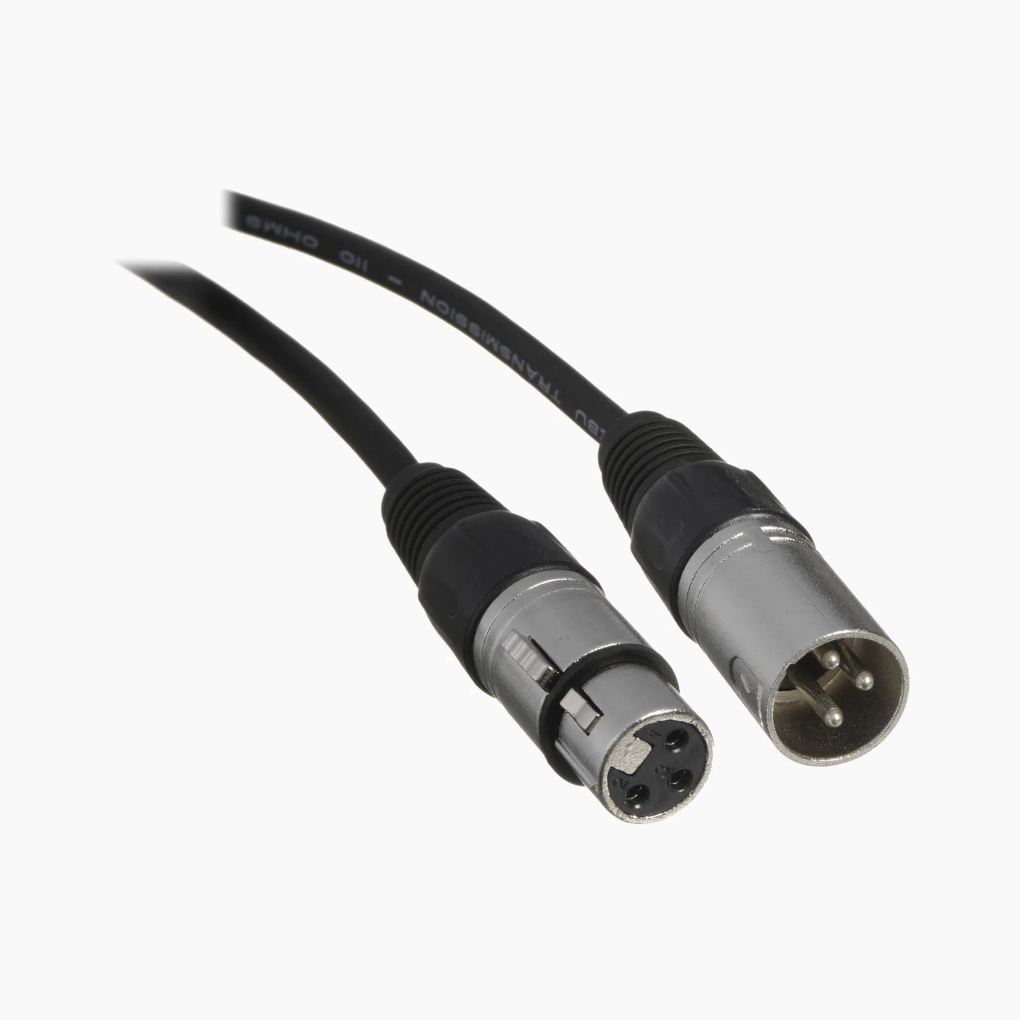 XLR Male To Female Cable 6m